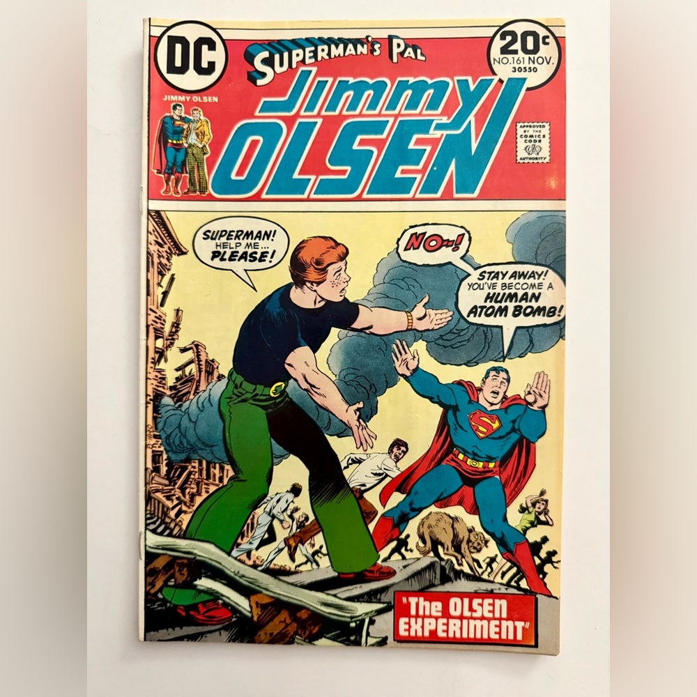 DC COMIC SUPERMAN’S PAL JIMMY OLSEN VOLUME 20, NO. 161  NOV 1973